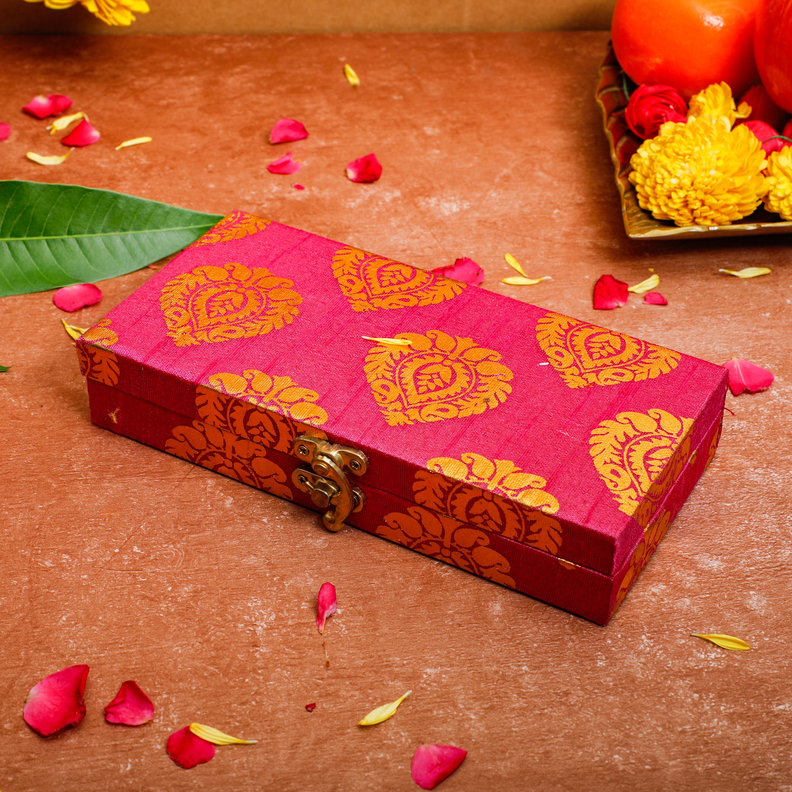 Handcrafted Motif design storage box